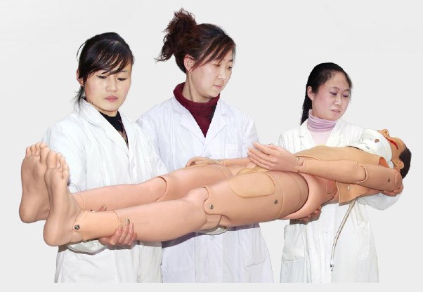脊柱損傷搬運仿真標(biāo)準(zhǔn)化病人脊柱損傷搬運考核